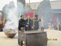 岳王先茔三祖及岳姑姑塑像(孝娥）今日开光