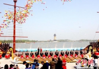 溱潼会船节开幕 数万中外宾朋赏“天下第一会船”