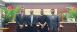 著名相声演员岳云鹏到访岳成所